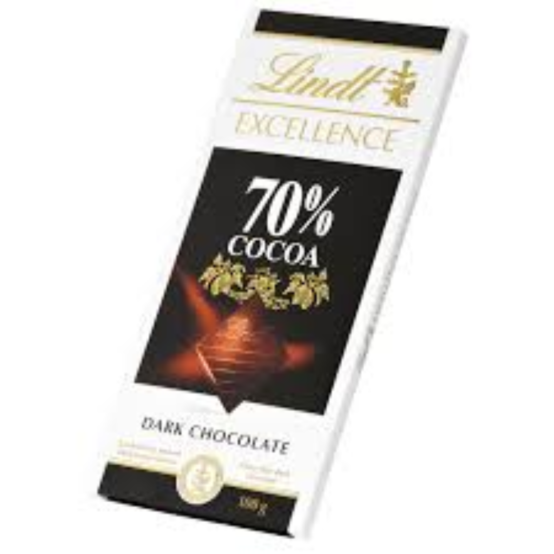 LINDT EXCELLENCE 70% COCOA DARK 100G
